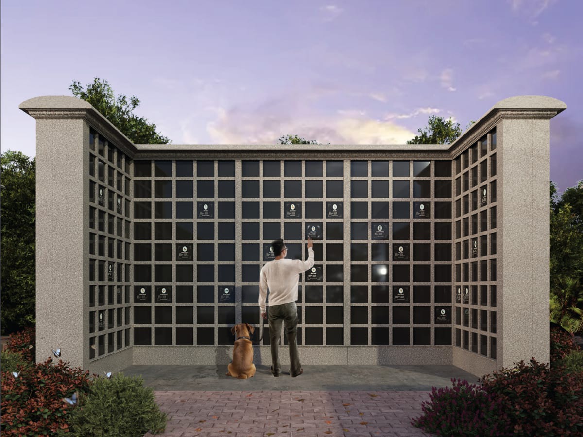 Garden of Pets 宠物墓园设计效果图